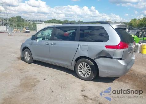 2014 Toyota Sienna Xle V6 8 Passenger from USA, damaged, VIN 5TDYK3DCXES479146